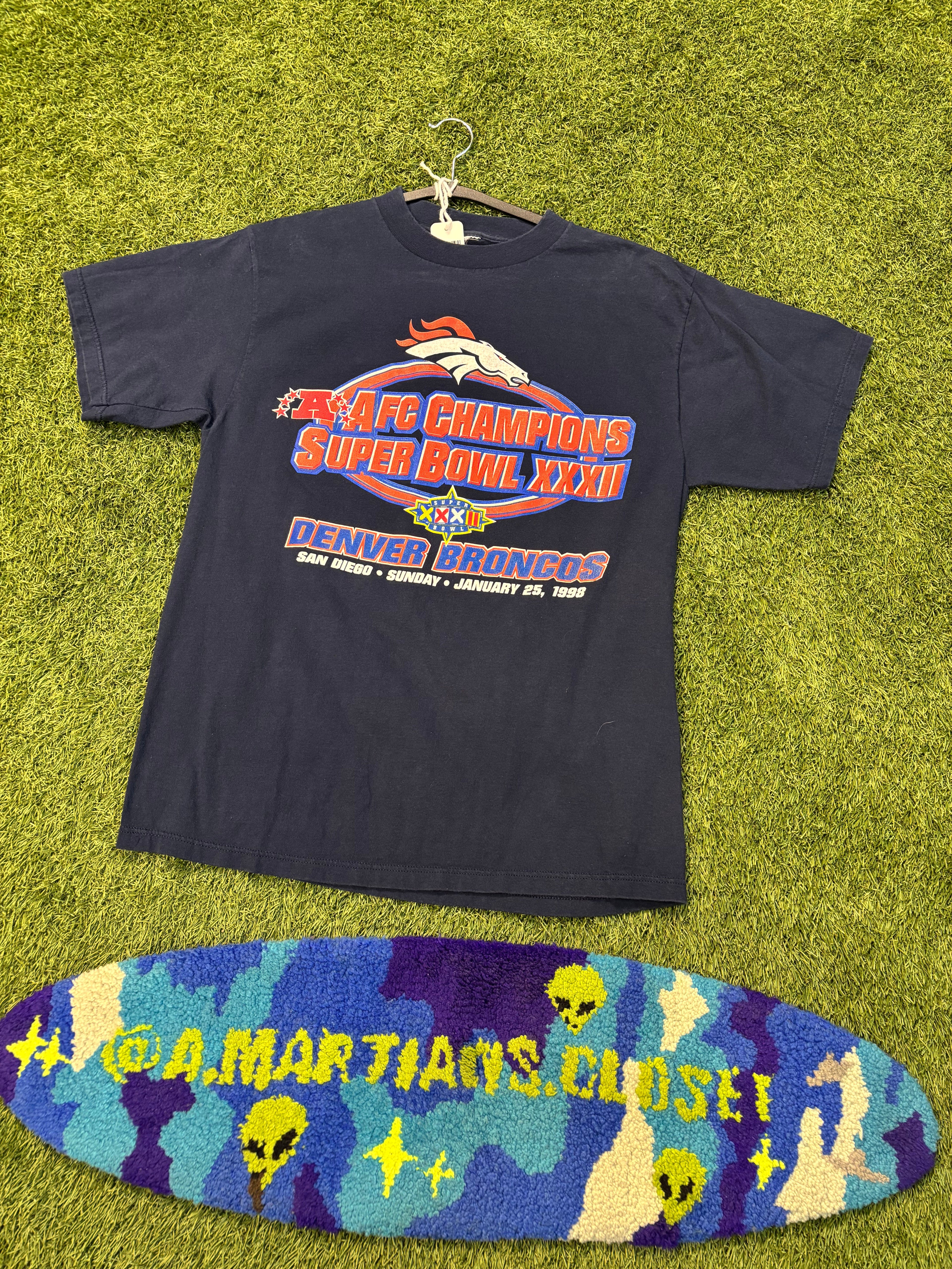 Vintage 90s NFL Denver Broncos Super Bowl Tee
