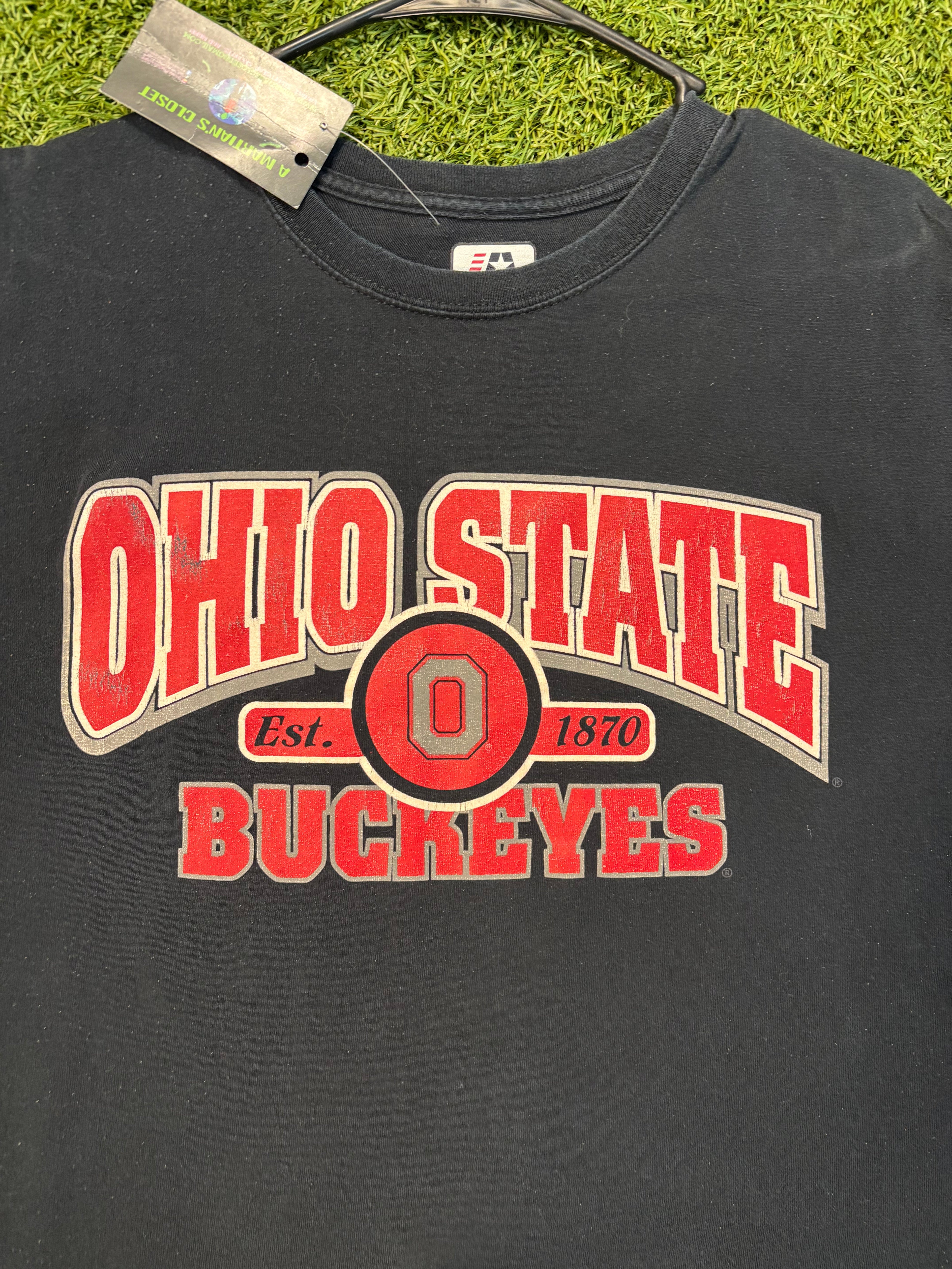 New Age J-American Ohio State Buckeye Tee