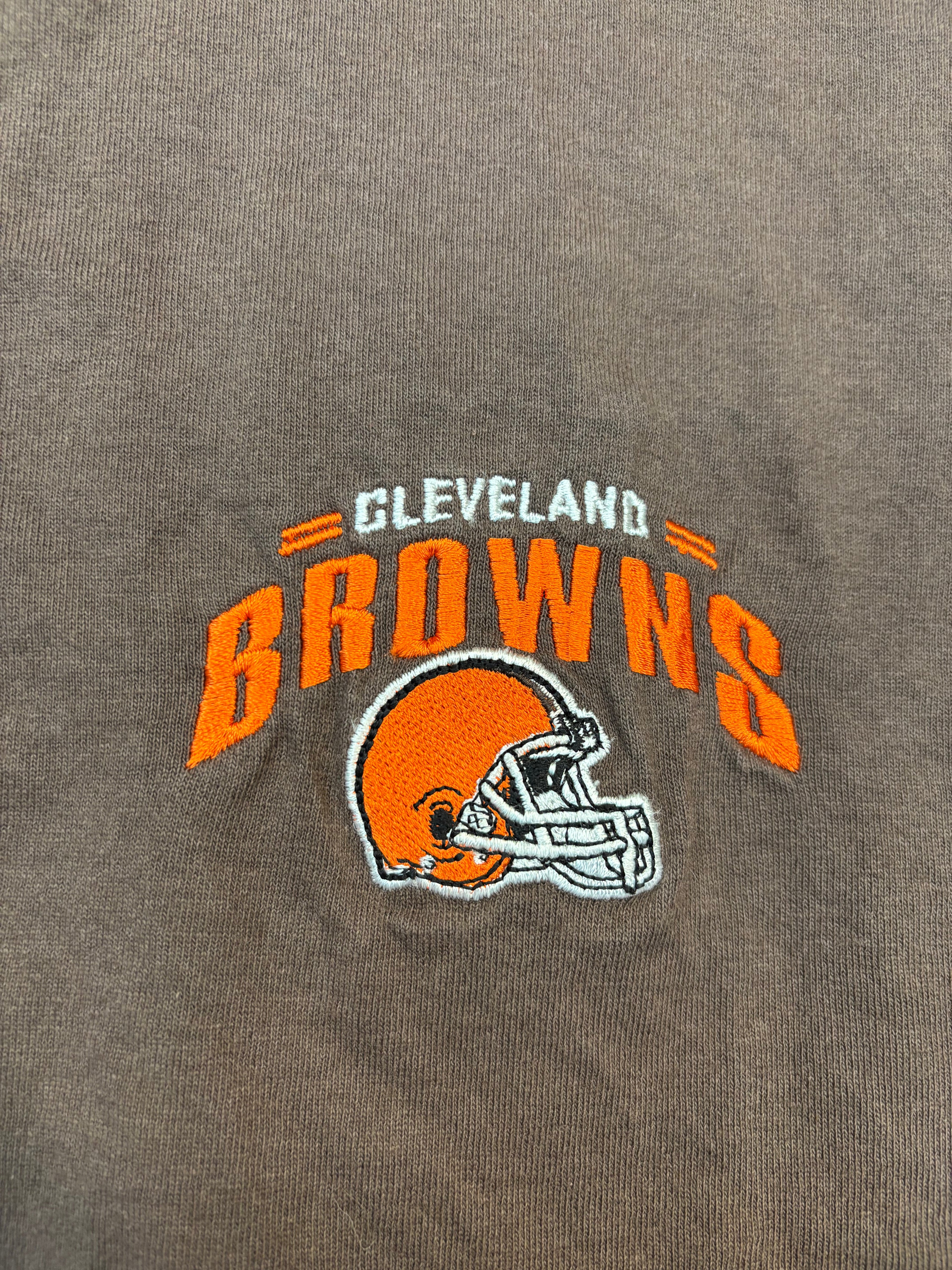 Y2K Cleveland Browns Small Embroidered Logo No Back Hit