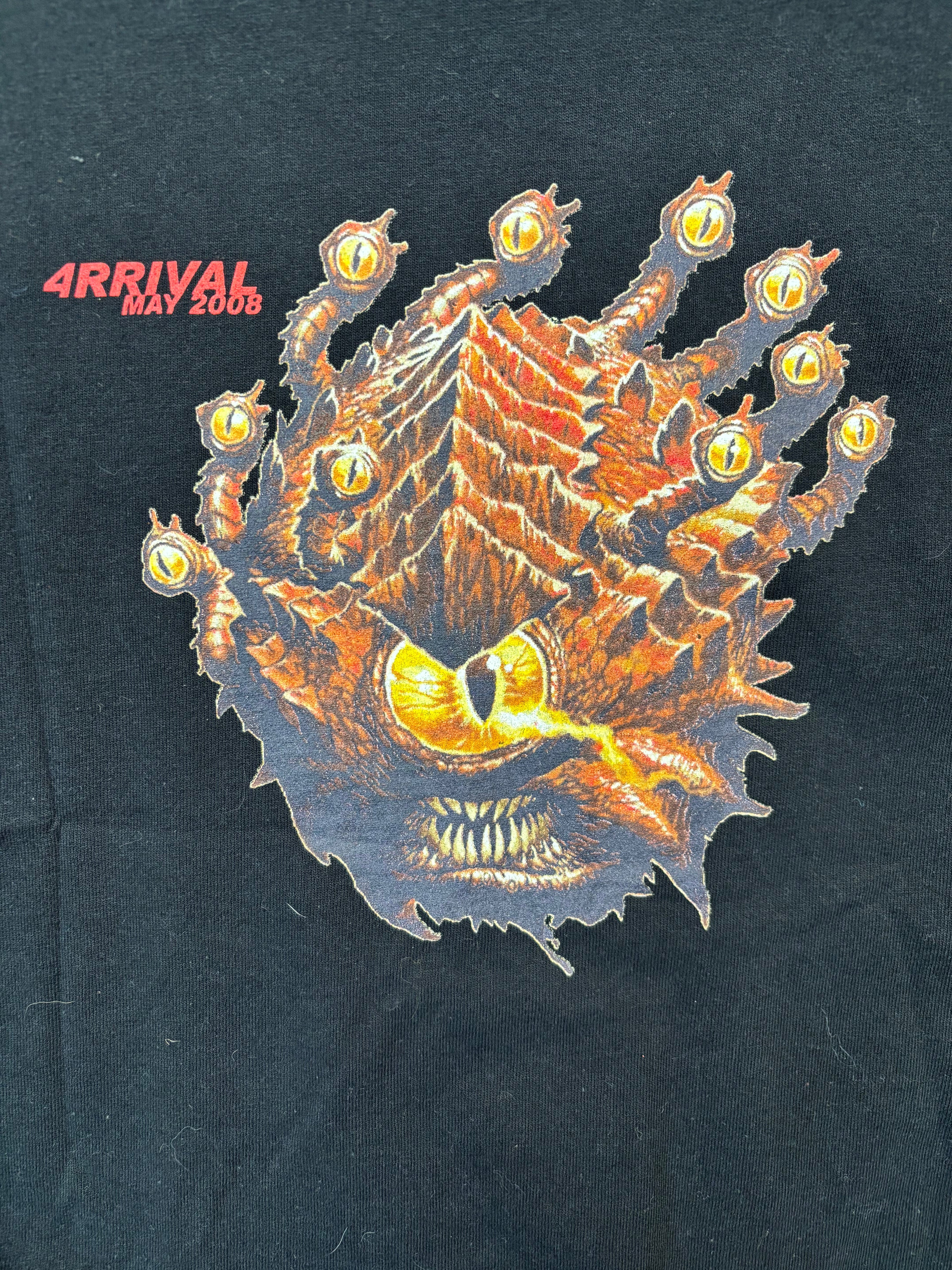 Vintage Dungeons and dragons 4rrival May 2008 Tee