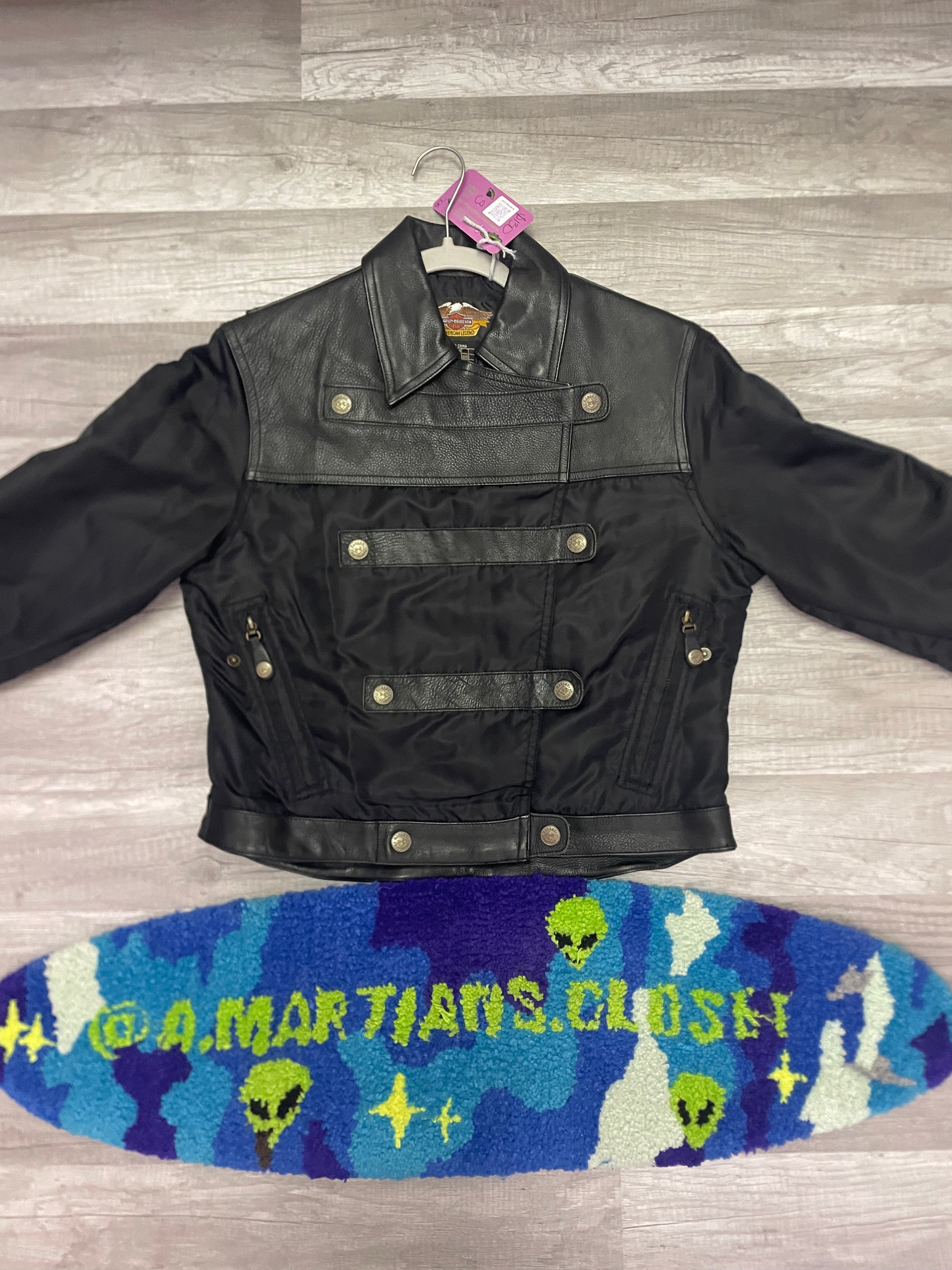 Vintage Harley Davidson Women’s Biker Strap Jacket