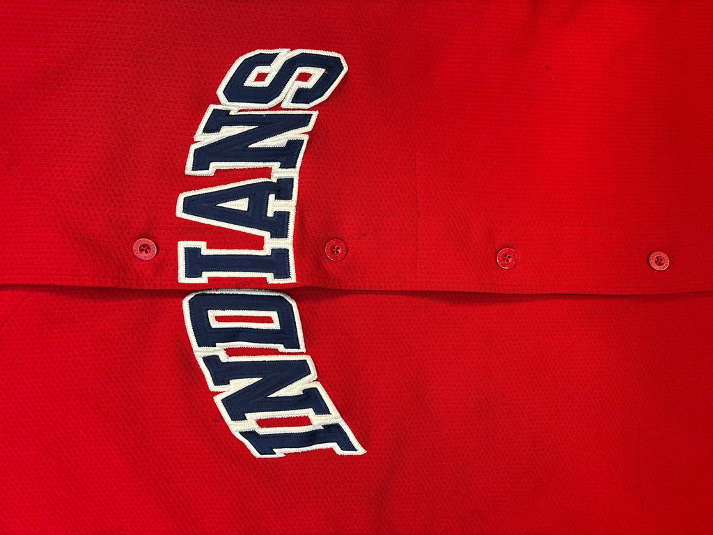 Vintage Red Cleveland Indians Starter Jersey