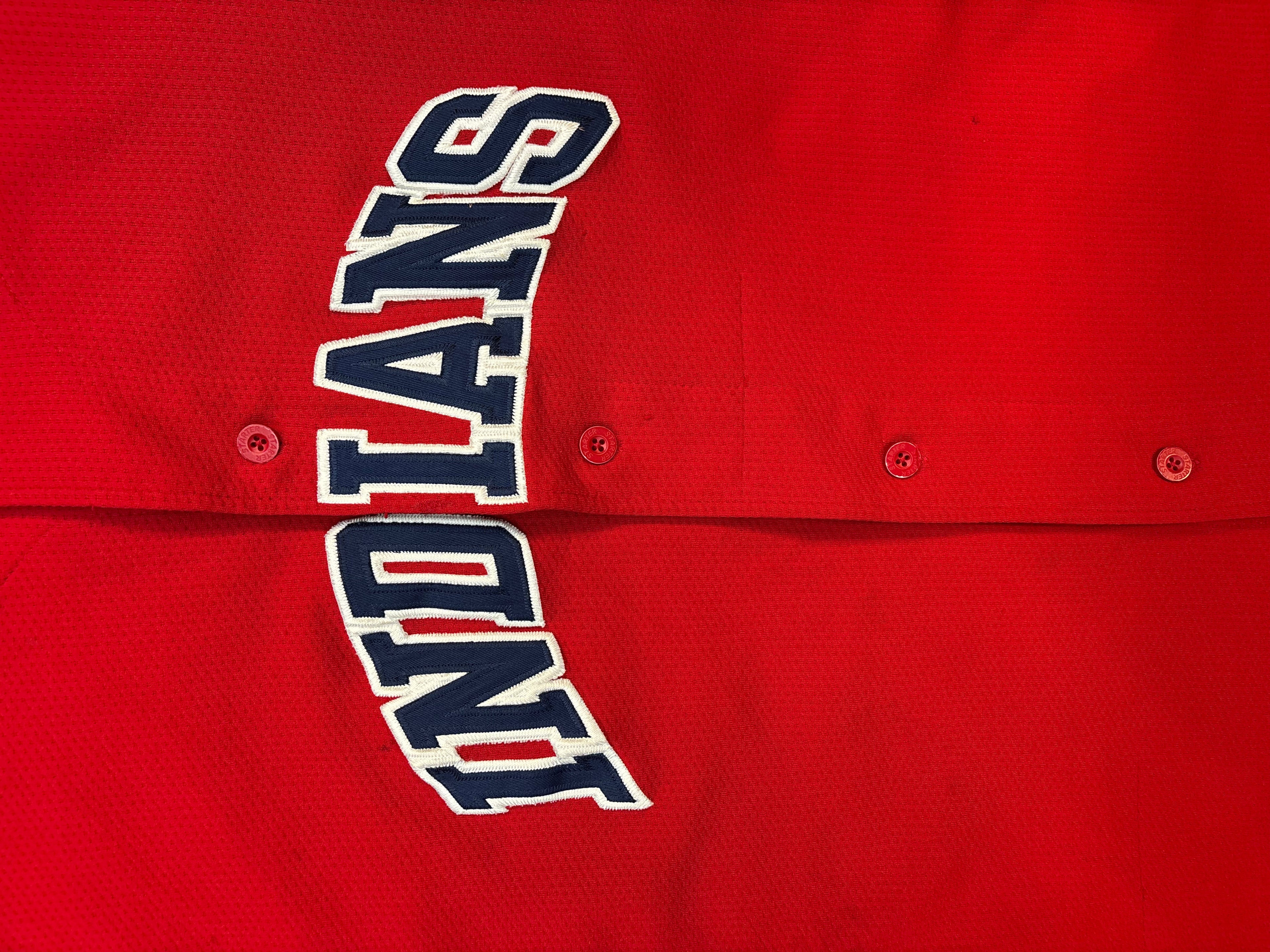 Vintage Red Cleveland Indians Starter Jersey