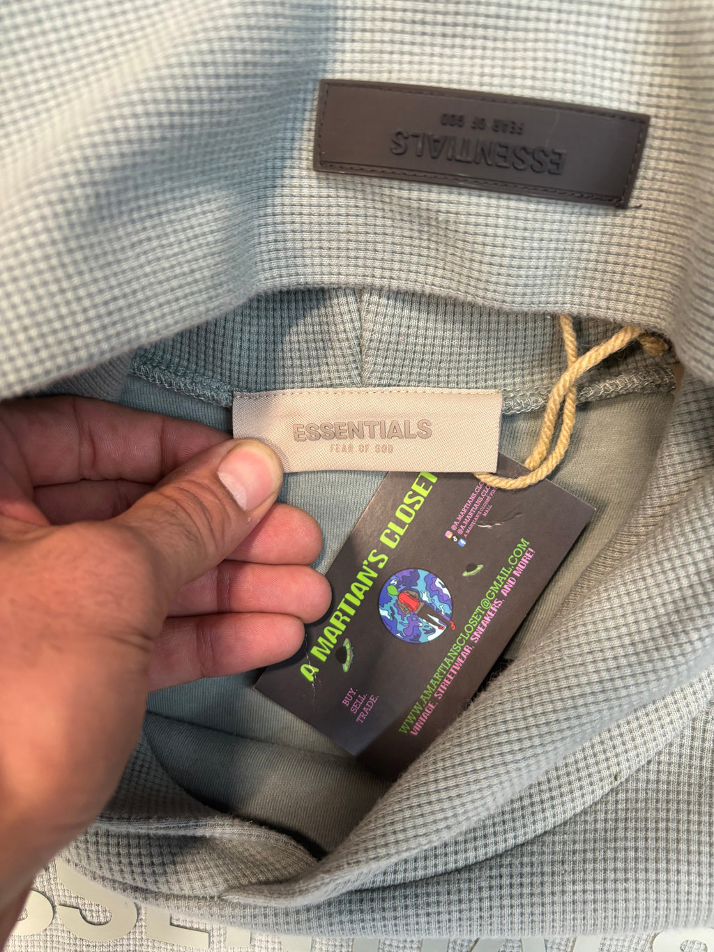 Essentials “Fear of God” Hoodie sycamore