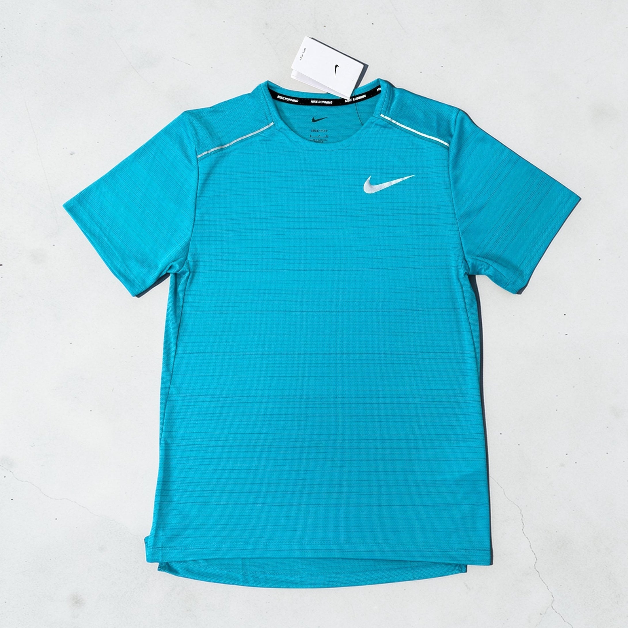 NIKE MILER 1.0 T SHIRT - DUSTY CACTUS