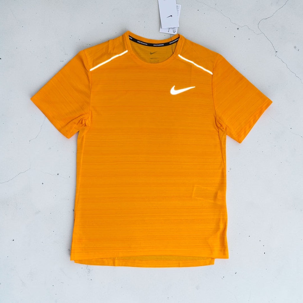 NIKE MILER 1.0 T SHIRT - VIVID ORANGE