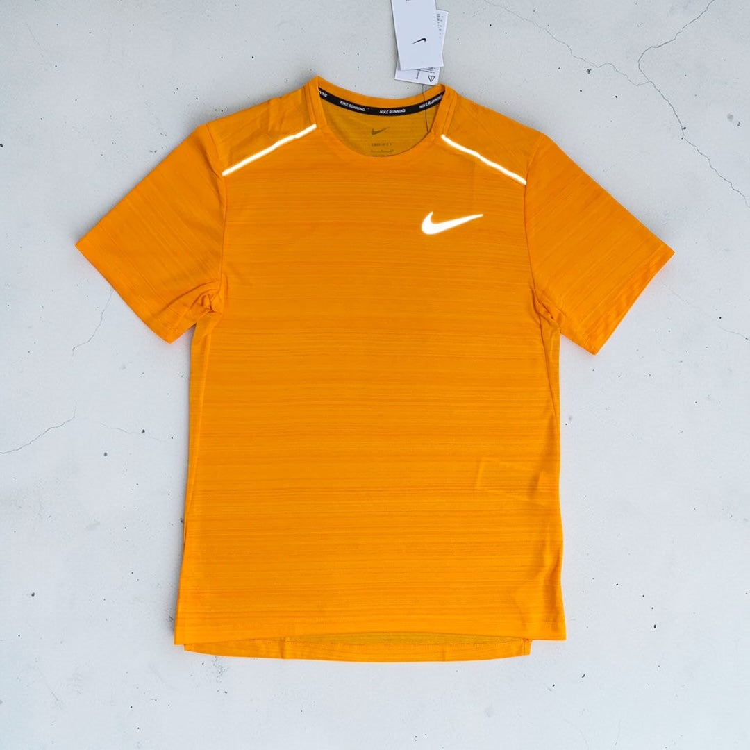 NIKE MILER 1.0 T SHIRT - VIVID ORANGE