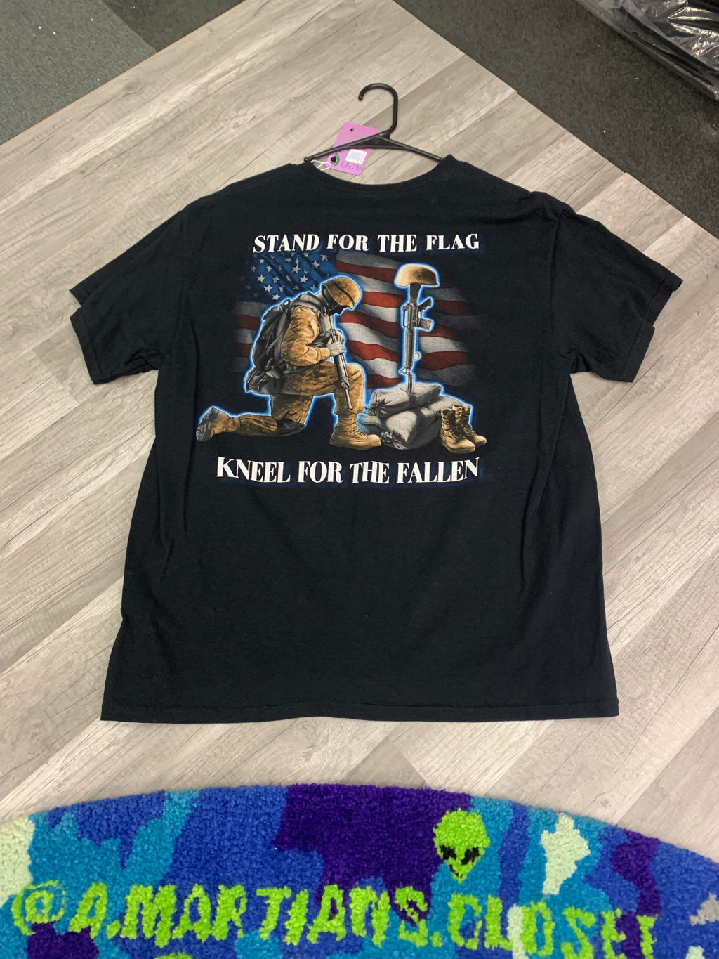 Stand For The Flag Retro Tee