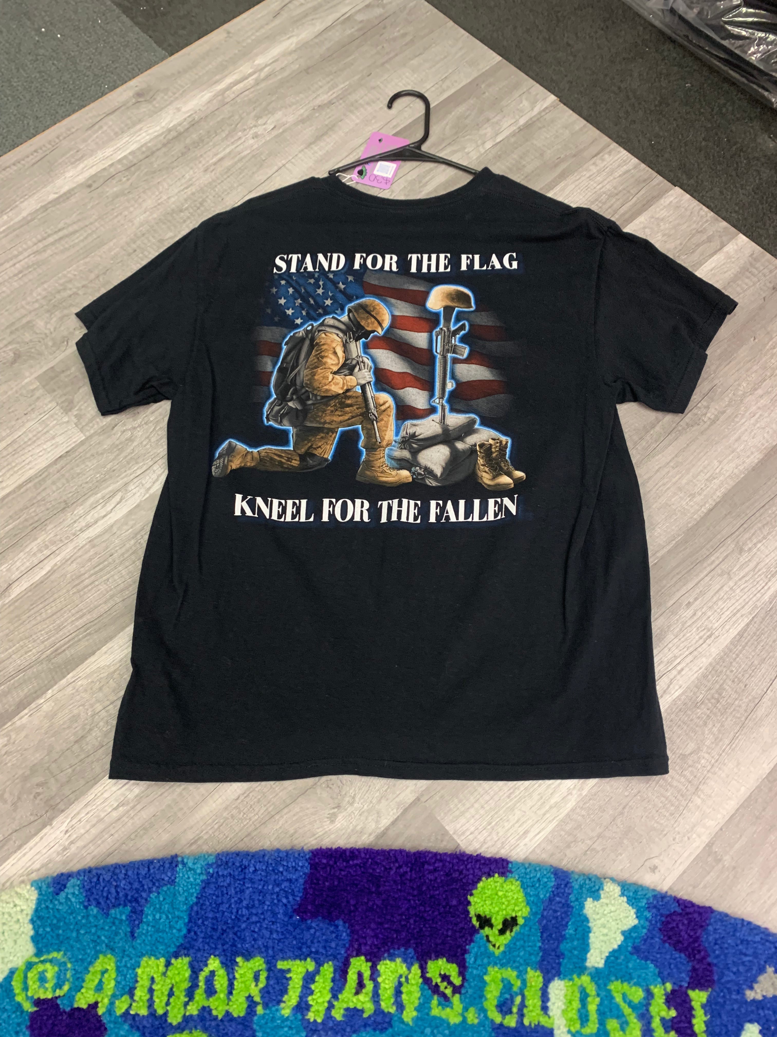 Stand For The Flag Retro Tee