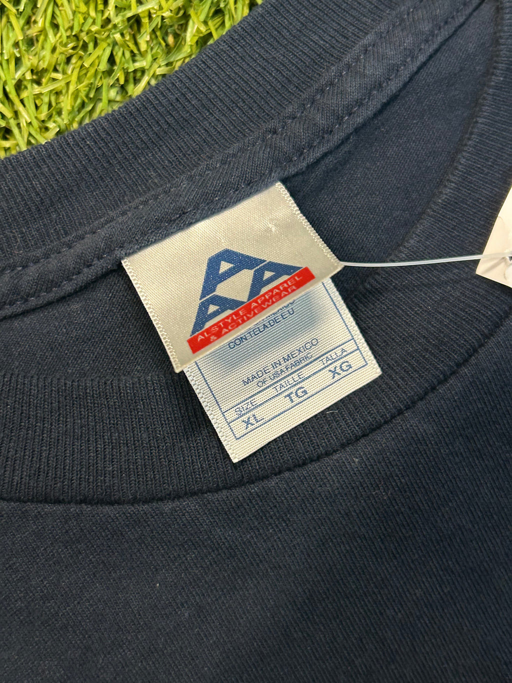 Vintage Embroidered Michigan Big Logo Tee