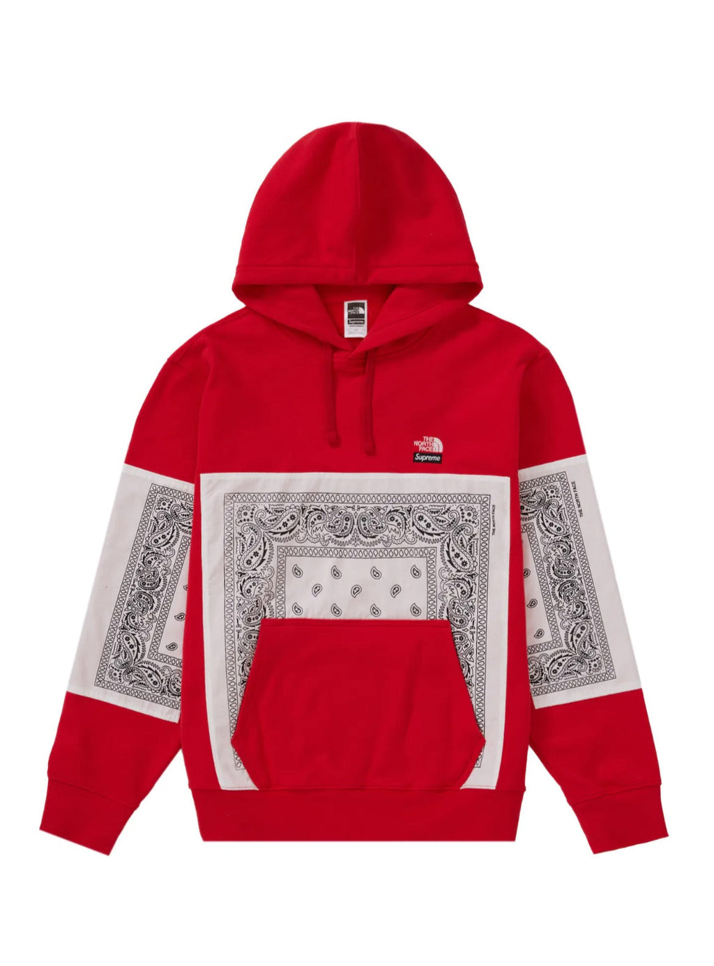 Supreme x The NorthFace Bandanna Hoodie