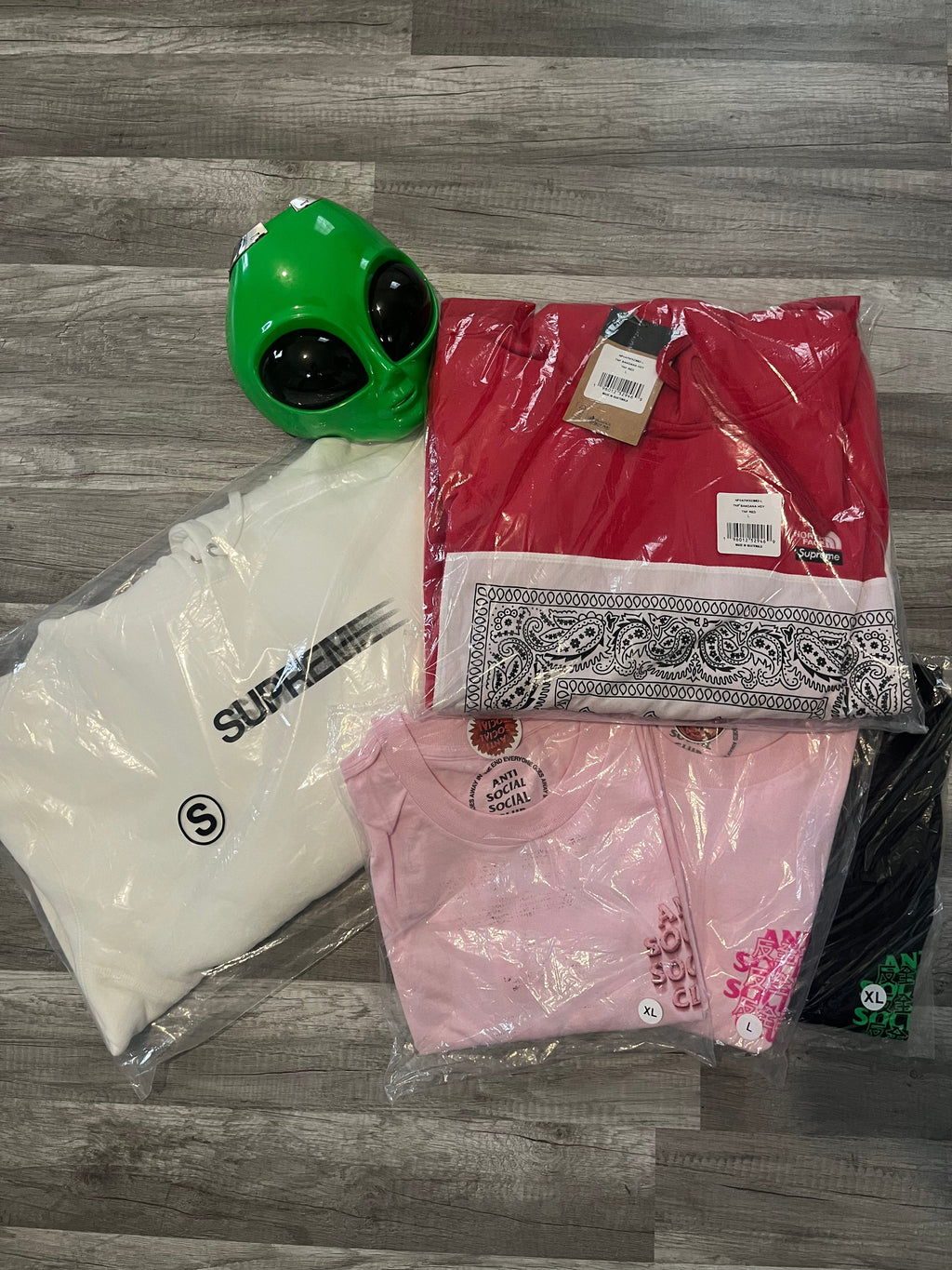 Supreme x The NorthFace Bandanna Hoodie